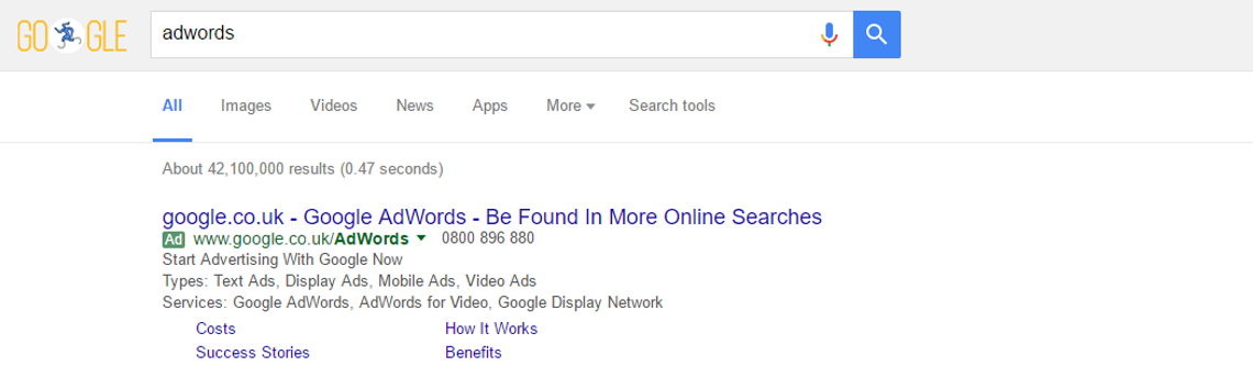 Google AdWords: SEM